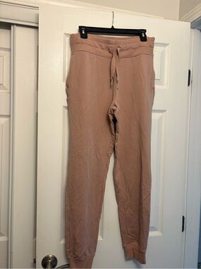 Athleta Dusty Rose Track Joggers